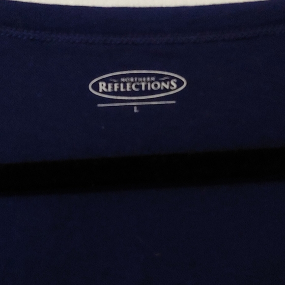 Northern Reflections three quarter sleeve top - Picture 2 of 6